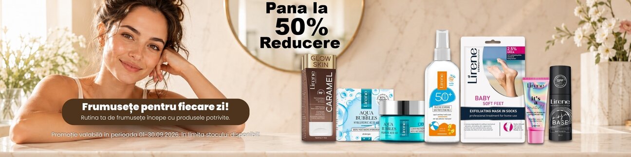 Lirene Pana la 50% Reducere Septembrie