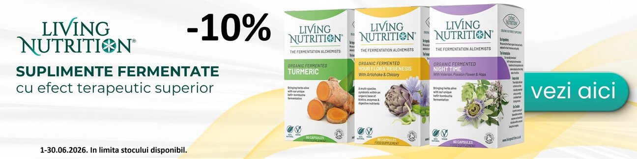 Living Nutrition 10% Reducere Iunie