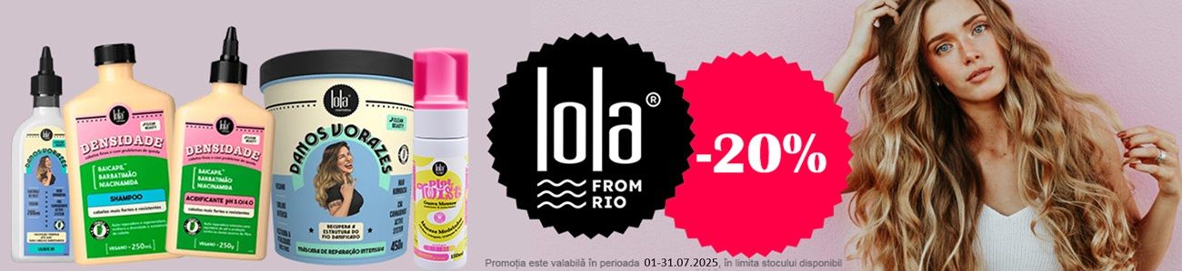 Lola Cosmetics 20% Reducere Iulie