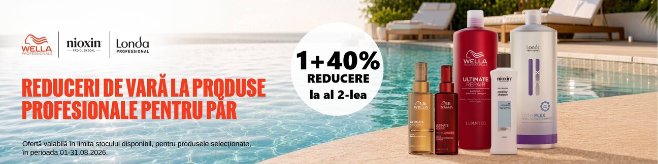 Londa Wella Professionals 1+40% Reducere la al 2-lea August