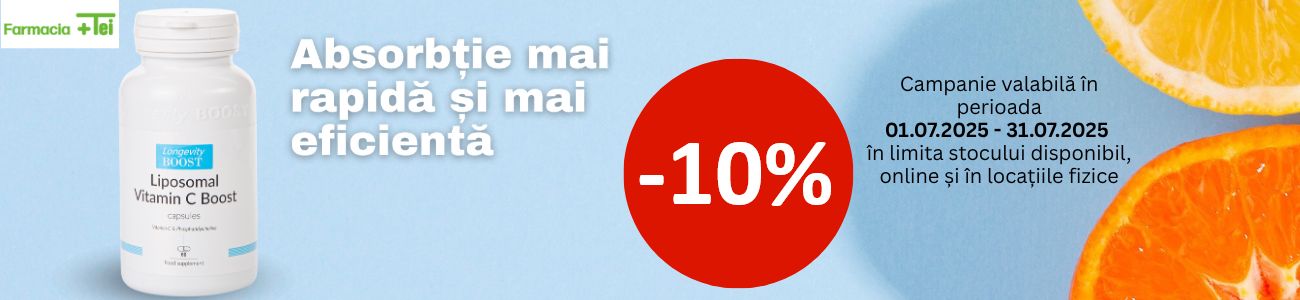 Longevity Boost 10% Reducere Iulie