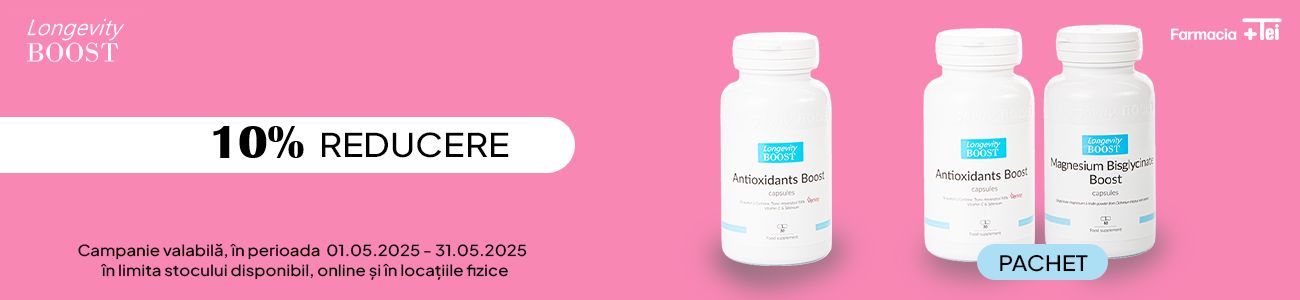 Longevity Boost 10% Reducere Mai