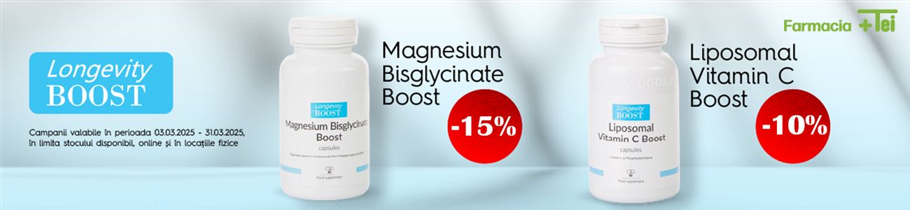 Longevity Boost Pana La 15% Reducere Martie