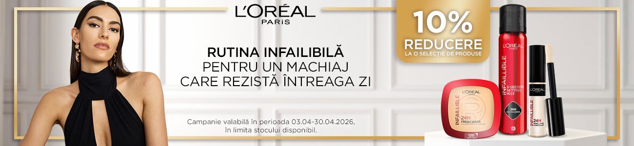 LOreal 10% Reducere Aprilie
