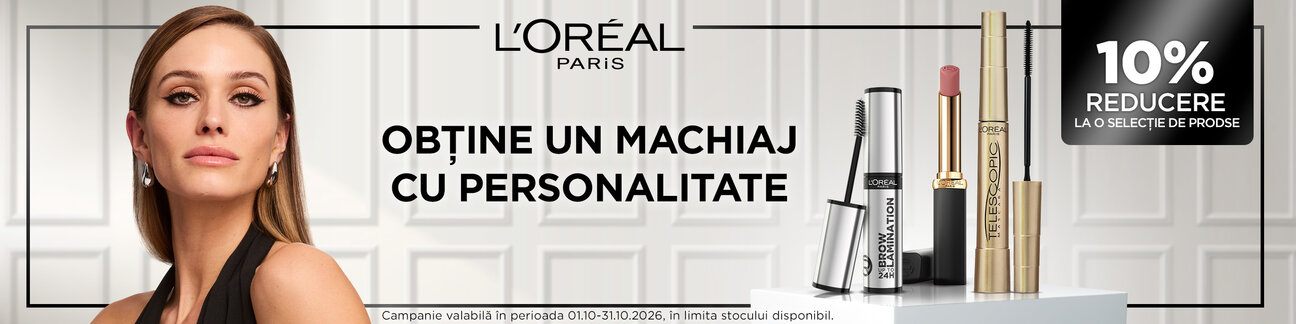 LOreal 10% Reducere Octombrie