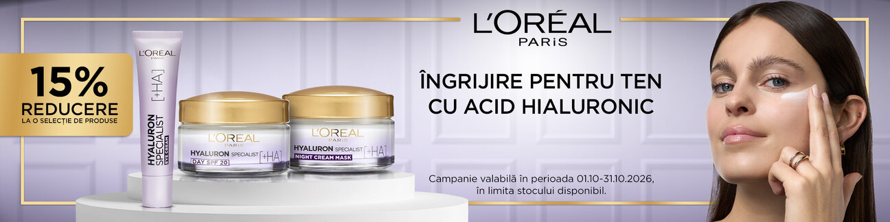 LOreal Skincare 15% Reducere Octombrie