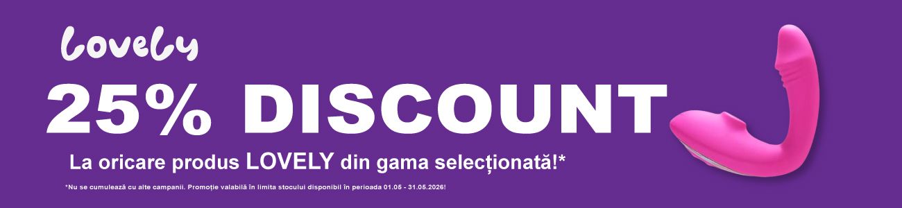 Lovely 25% Reducere Mai