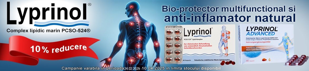 Lyprinol 10% Reducere Februarie-Aprilie