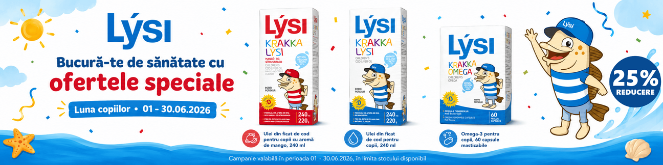 Lysi 25% Reducere Iunie