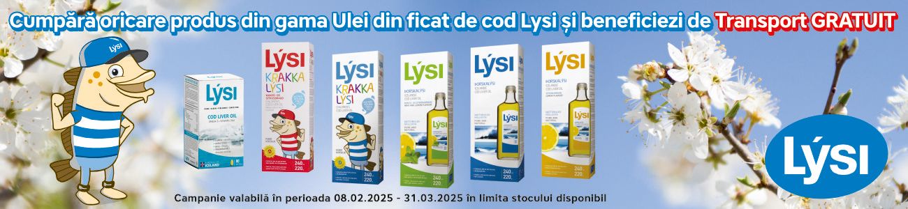 Lysi Transport Gratuit Februarie-Martie