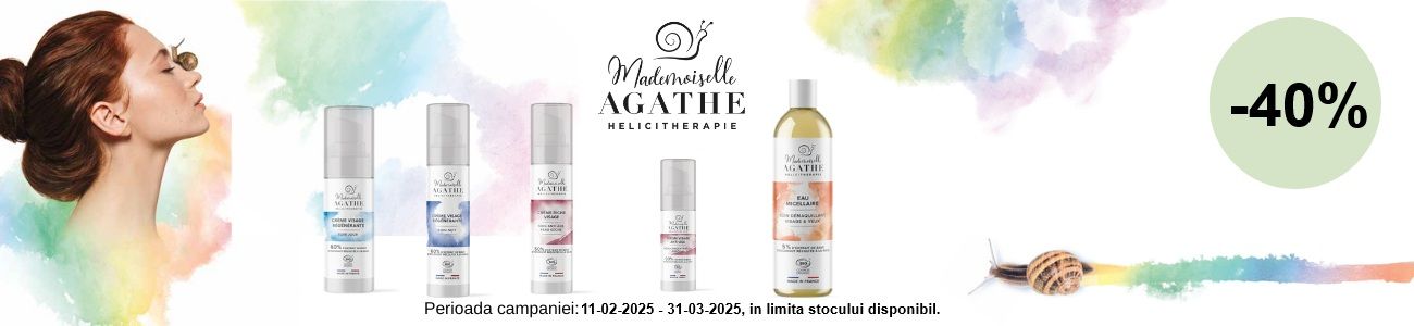 Mademoiselle Agathe 40% Reducere Februarie-Martie