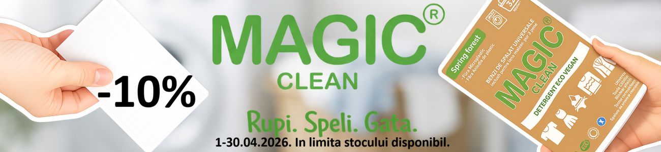Magic Clean 10% Reducere Aprilie