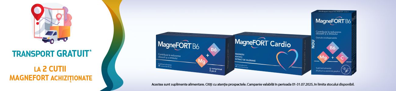 Magnefort Transport Gratuit Iulie