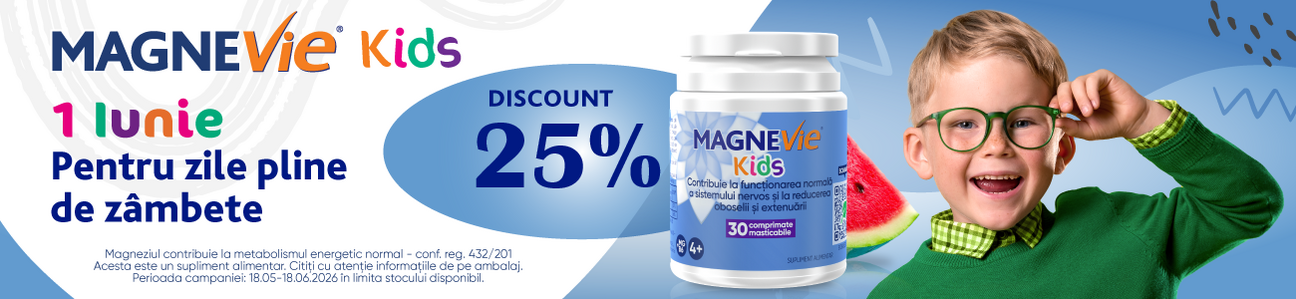 Magnevie 25% Reducere Mai-Iunie