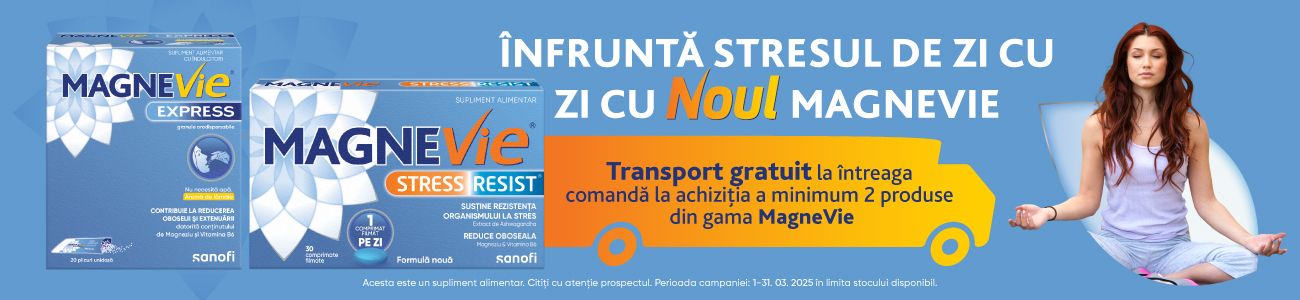 Magnevie Transport Gratuit Martie