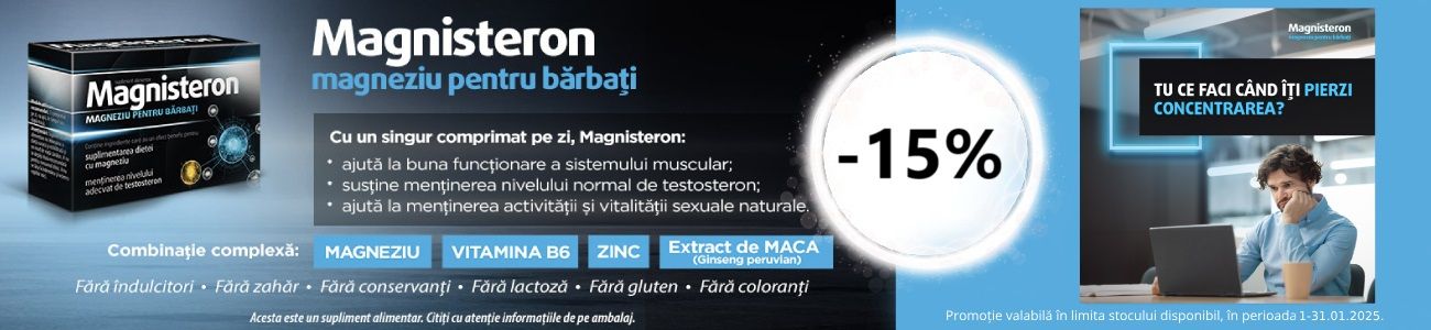 Magnisteron 15% Reducere Ianuarie