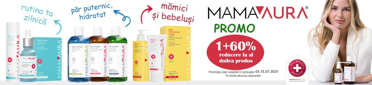 Mamaaura 1+60% Reducere la al 2-lea Iulie