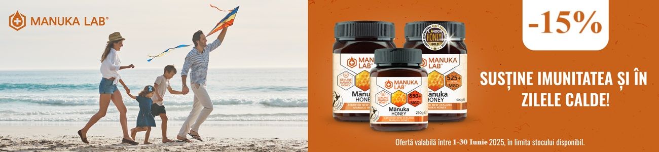 Manuka 15% Reducere Iunie