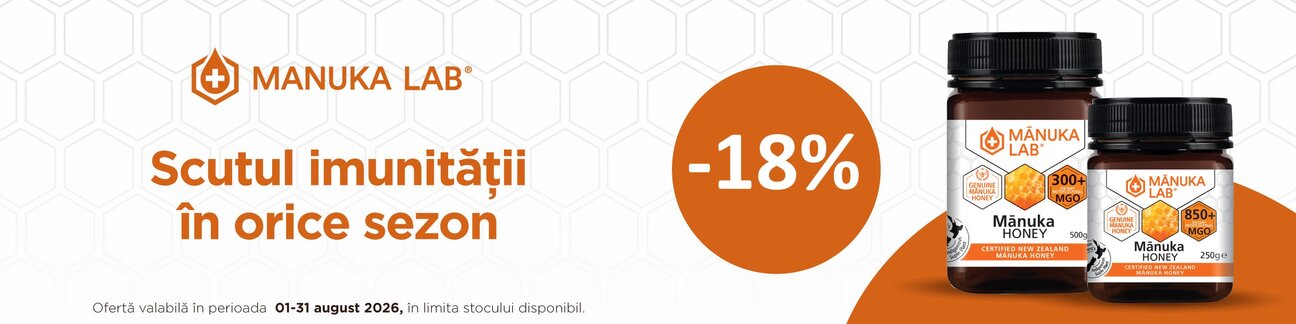 Manuka Lab 18% Reducere August
