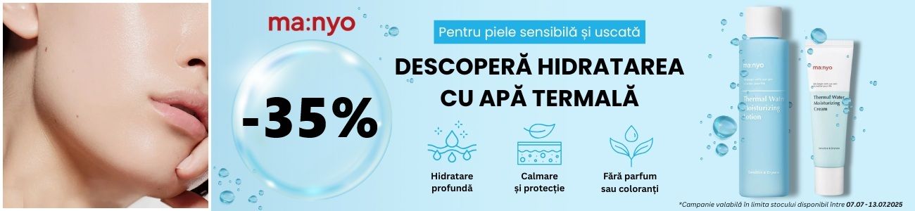Manyo 35% Reducere Saptamana apei termale