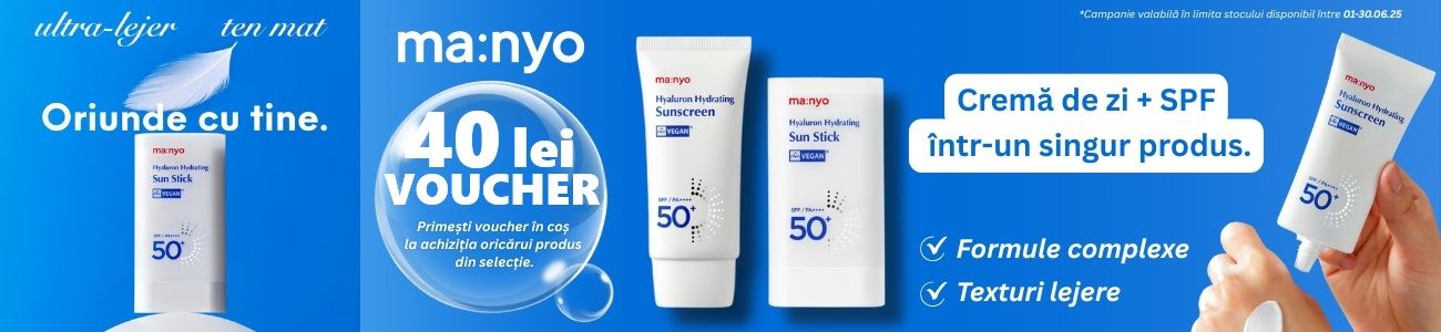 Manyo 40 lei Voucher Iunie