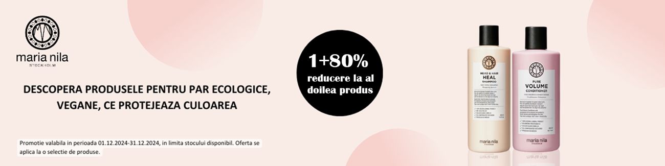 Maria Nila 1+80% Reducere La Al Doilea Produs Decembrie