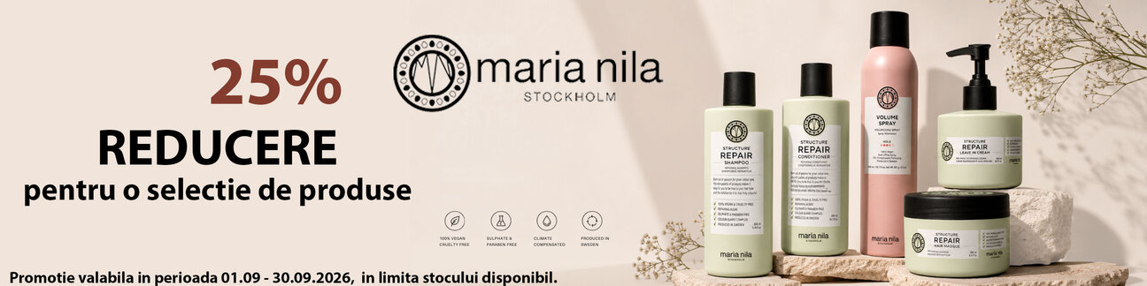 Maria Nila 25% Reducere Septembrie