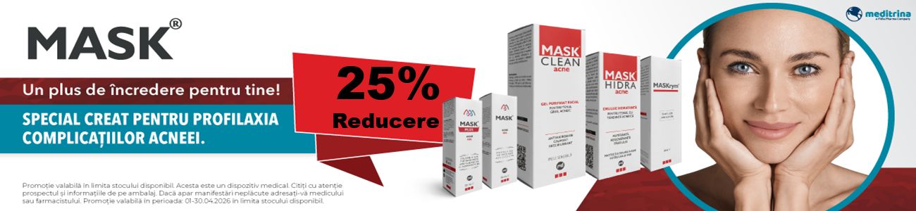 Mask 25% Reducere Aprilie