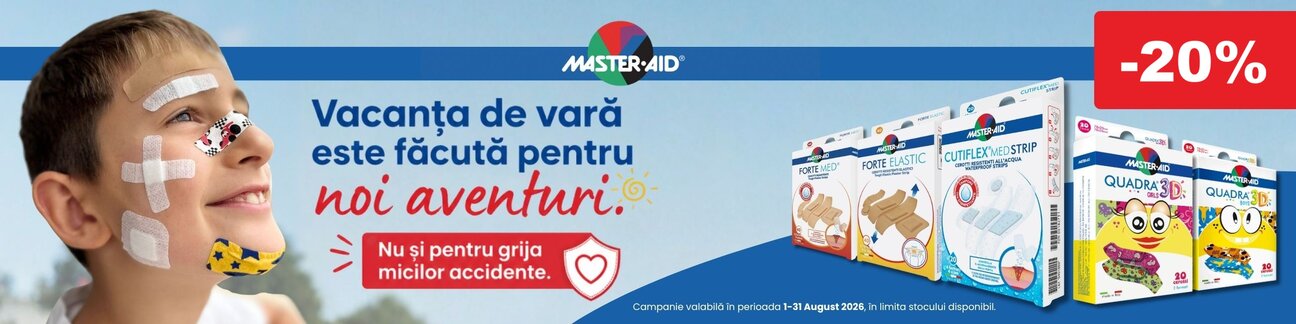 Master Aid 20% Reducere August