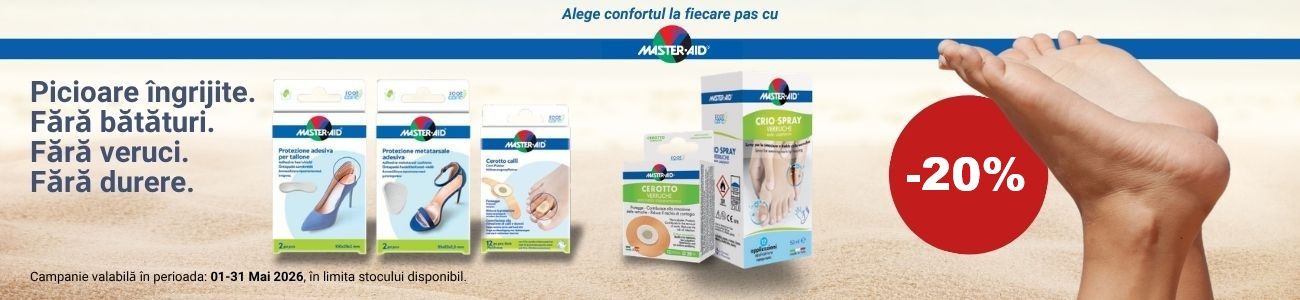 Master Aid 20% Reducere Mai