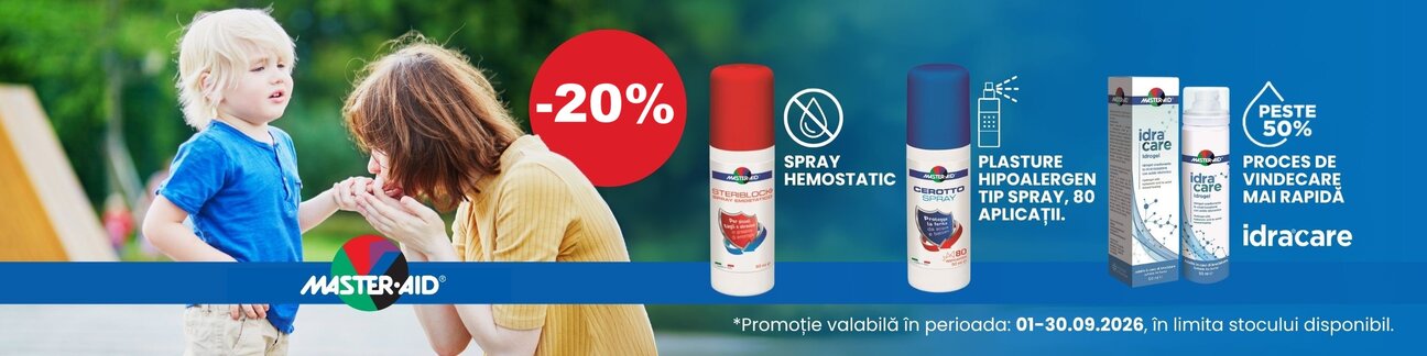 Master Aid 20% Reducere Septembrie
