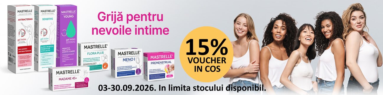 Mastrelle 15% Voucher in cos Septembrie