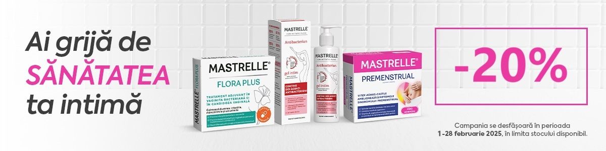 Mastrelle 20% Reducere Februarie