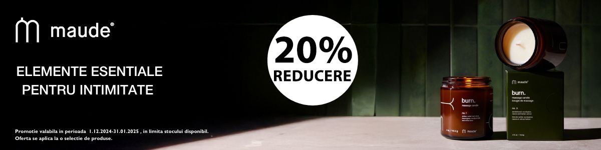 Maude 20% Reducere Decembrie-Ianuarie 