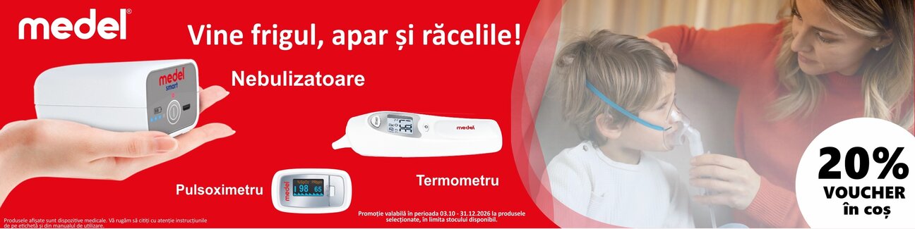 Medel 20% Reducere Octombrie-Decembrie