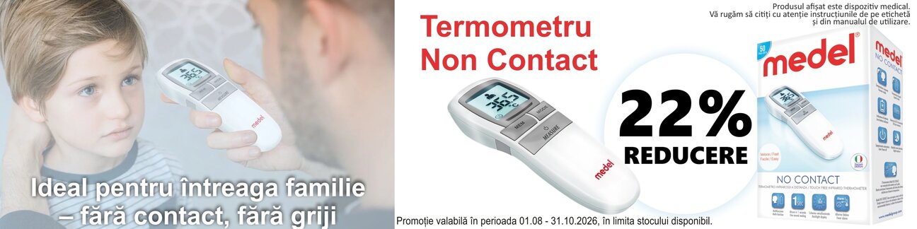 Medel 22% Reducere August-Octombrie