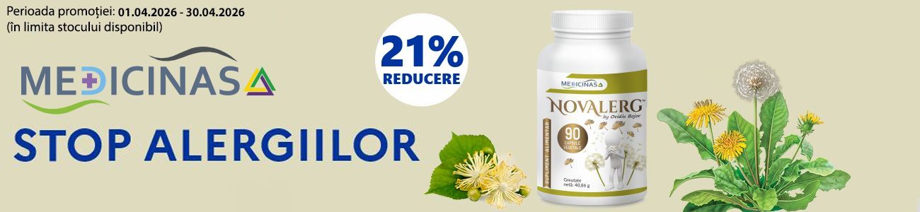 Medicinas 21% Reducere Aprilie