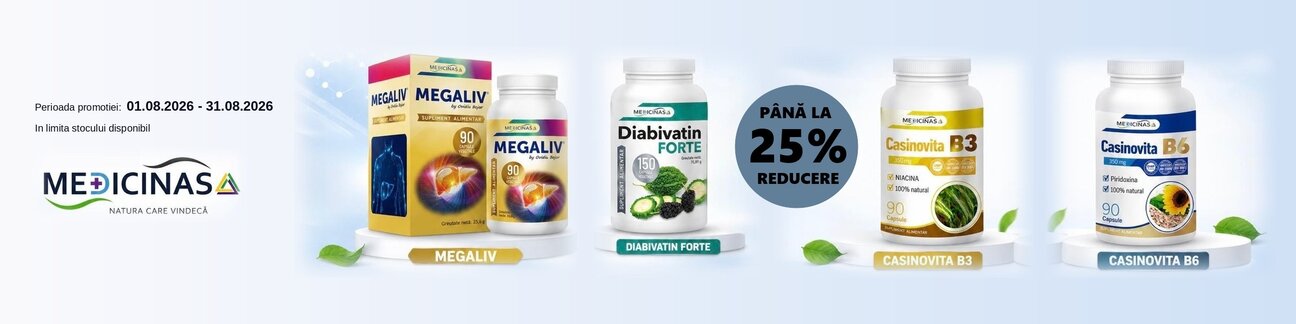 Medicinas Pana la 25% Reducere August