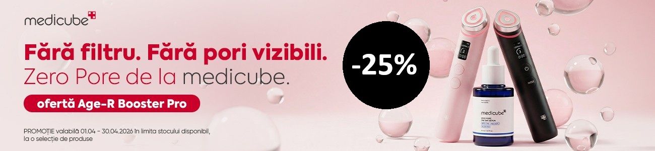Medicube 25% Reducere Aprilie