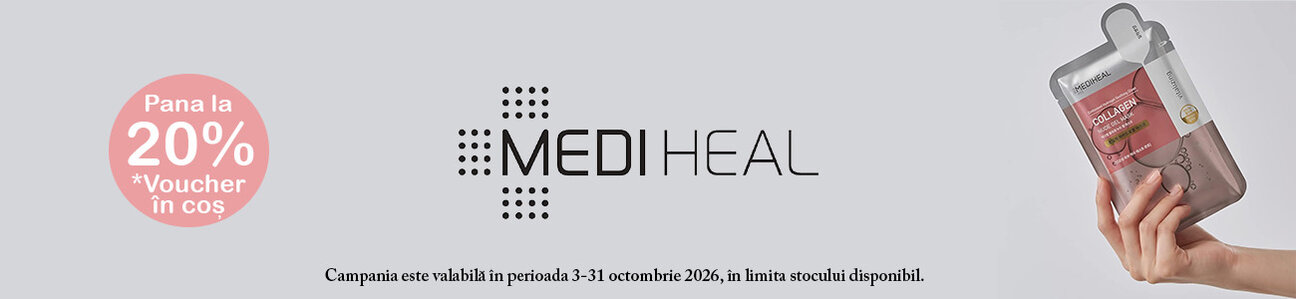 MEDIHEAL Pana la 20% Voucher in cos Octombrie