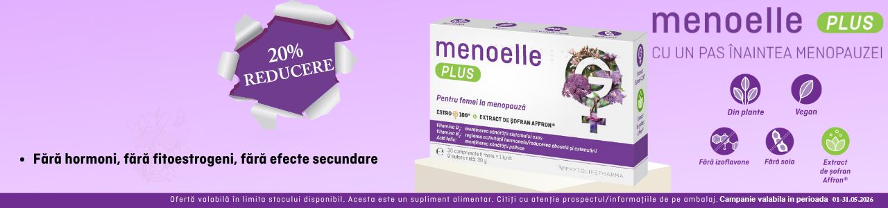 Menoelle 20% Reducere Mai