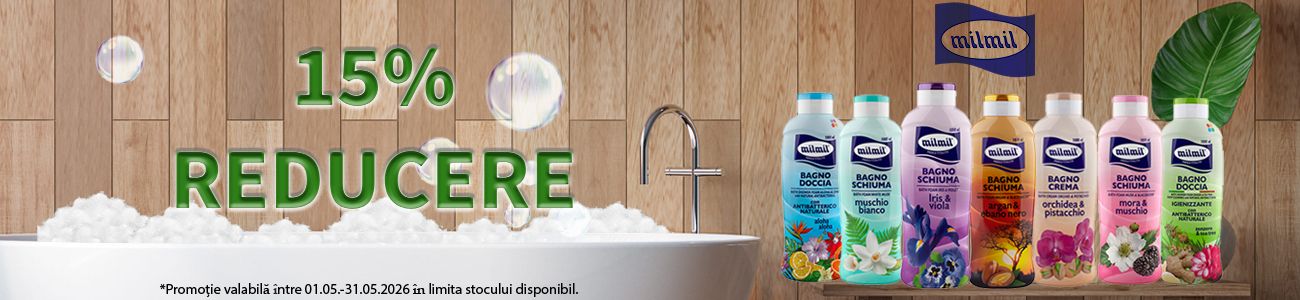 Mil Mil 15% Reducere Mai