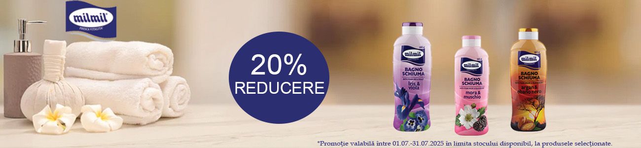 Mil Mil 20% Reducere Iulie
