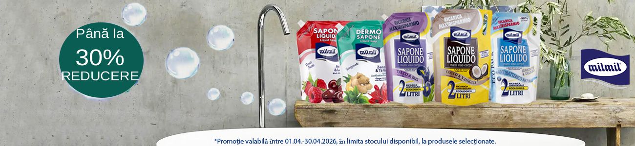 Mil Mil Pana la 30% Reducere Aprilie