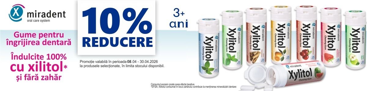 Miradent 10% Reducere Aprilie