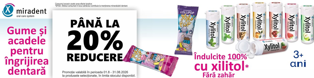 Miradent Pana la 20% Reducere August