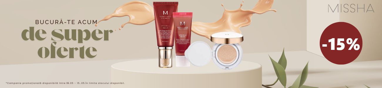 Missha 15% Reducere Mai