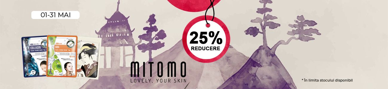 Mitomo 25% Reducere Mai