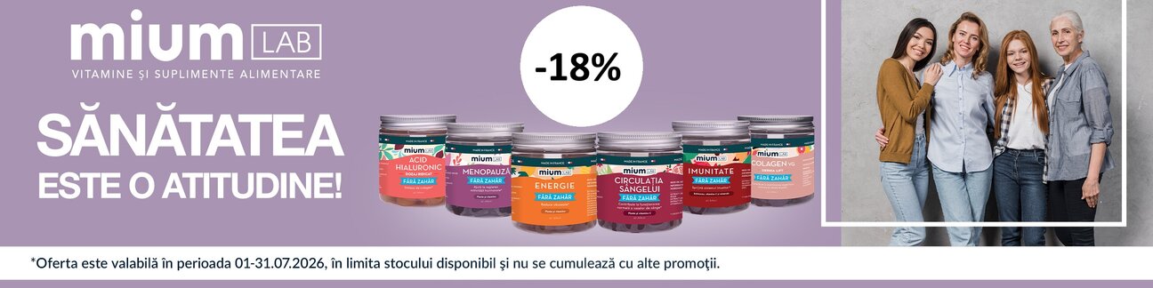 Mium 18% Reducere Iulie
