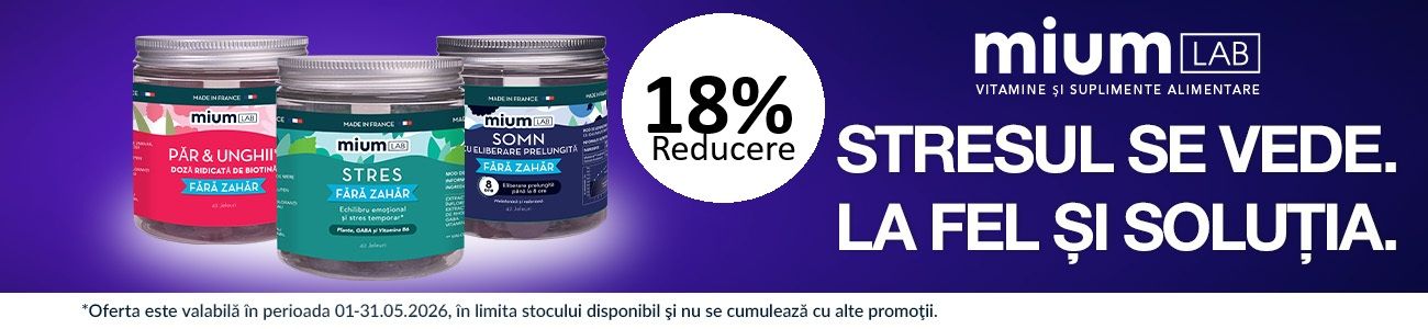 Mium Lab 18% Reducere Mai